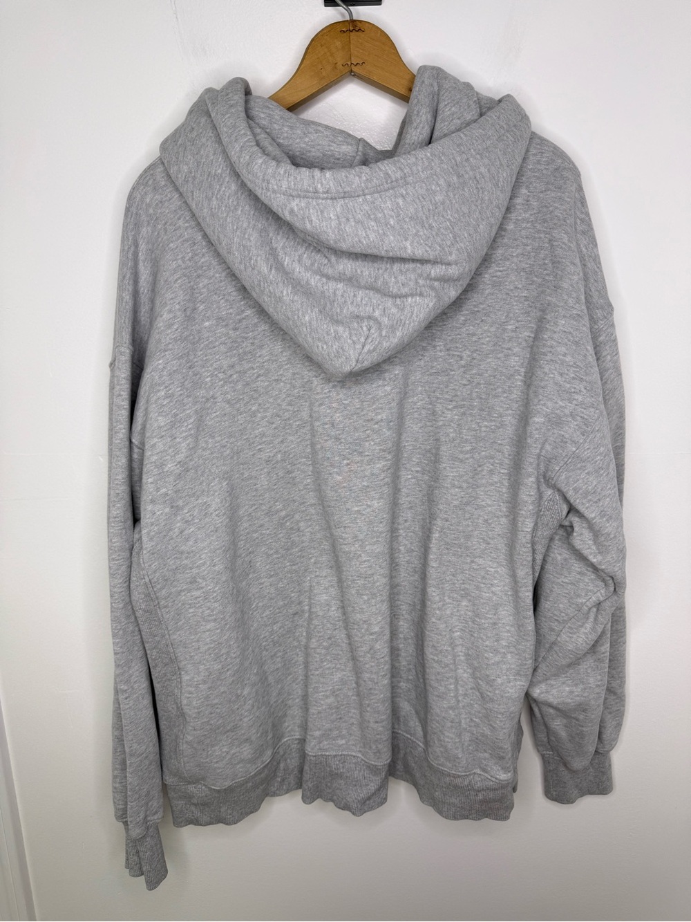 ARITZIA Cozy Fleece Heather Chrome Boyfriend Hoodie - Picture 5 of 5